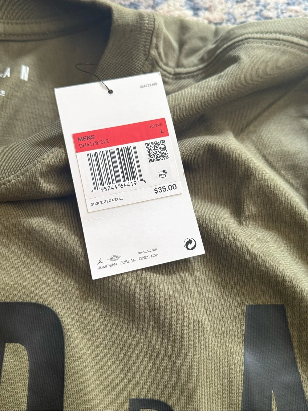 Jordan green $35 athletic